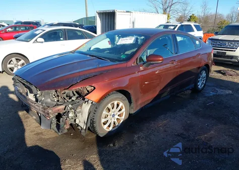 2016 Ford Fusion S z USA, uszkodzony, nr VIN 3FA6P0G78GR276032